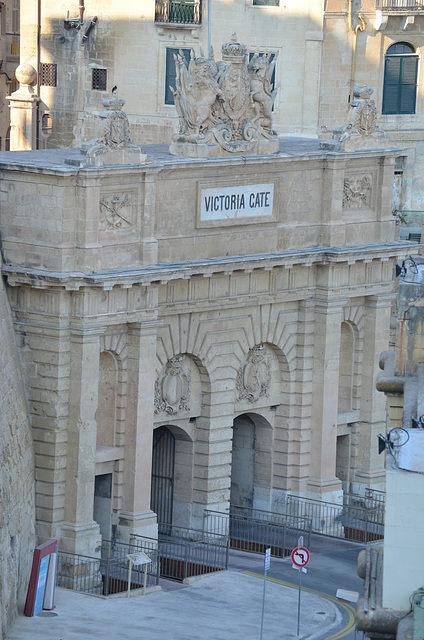 Malta, Valetta, Victoria Gate