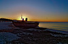 Sonnenuntergang auf Rügen - Sunset on the island of Rügen