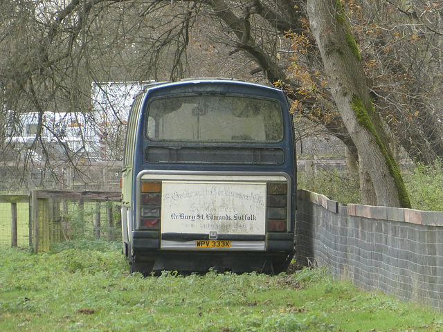 Former Goldsmith WPV 333X near Culford - 6 Dec 2024 (P1200550) Former Goldsmith WPV 333X near Culford - 6 Dec 2024 (P1200550)