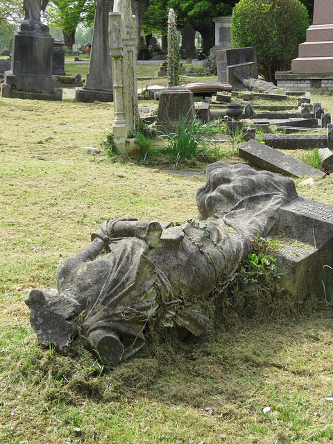 camberwell old cemetery, london