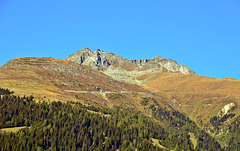 Das Eggishorn 2927 m.ü.M. an einem Herbstnachmittag