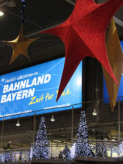 Münchner Bahnhof im Advent