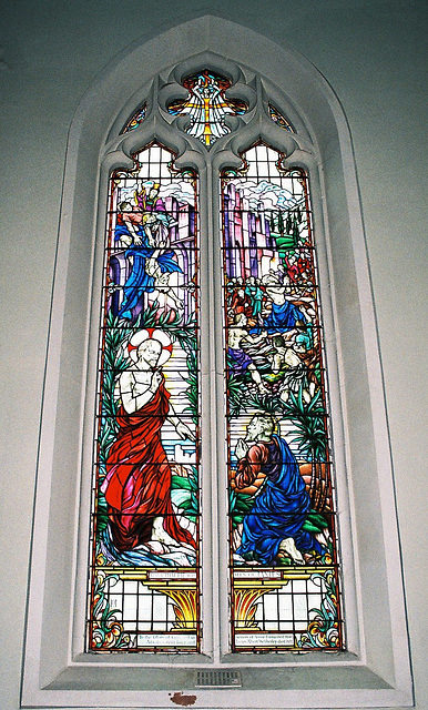 Twentieth Century Stained Glass, St James' Church, Longton, Stoke on Trent, Staffordshire