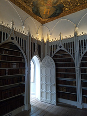 Entering the Library at Strawberry Hill...