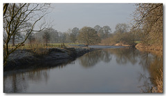 The River Ribble in Winter
