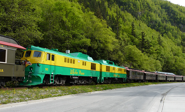 WPYR Train at Skagway