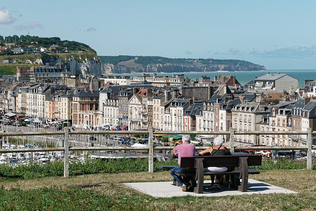 Devant le panorama