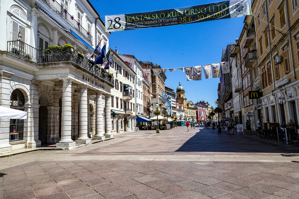 Rijeka, Centro storico - Croazia