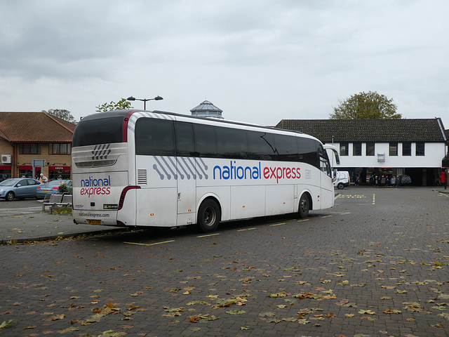 Ambassador Travel (National Express contractor) 210 (BF63 ZSK) at Mildenhall - 15 Nov 2019 (P1050151) Ambassador Travel (National Express contractor) 210 (BF63 ZSK) at Mildenhall - 15 Nov 2019 (P1050151)
