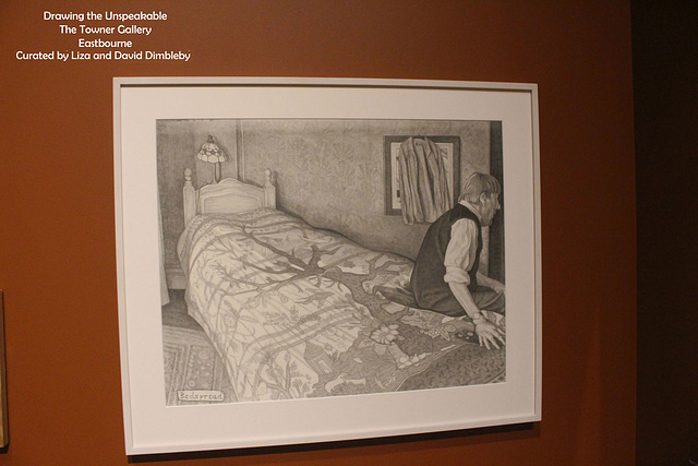 Bedspread - Drawing the Unspeakable - Towner - 11 10 2024