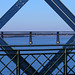 Ponts "Eiffel" sur la Dordogne (Pont ferroviaire vu du pont routier)