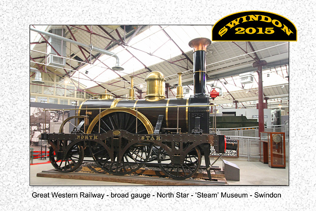 GWR North Star Steam Swindon 18 8 2015 right side