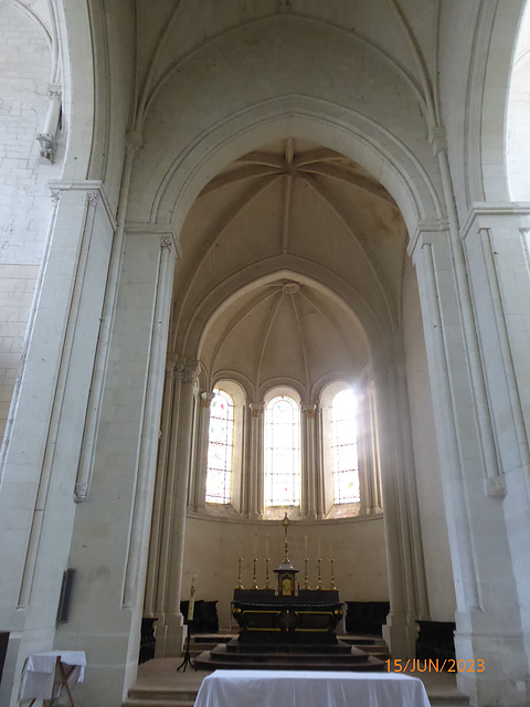 la collégiale de CANDES SAINT-MARTIN Indre et Loire