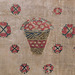 Detail of the Curtain Fragment with Riders in the Metropolitan Museum of Art, December 2023 Detail of the Curtain Fragment with Riders in the Metropolitan Museum of Art, December 2023