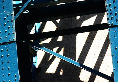 Blue and Shadows