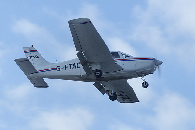 G-FTAC approaching Solent Airport - 7 March 2021