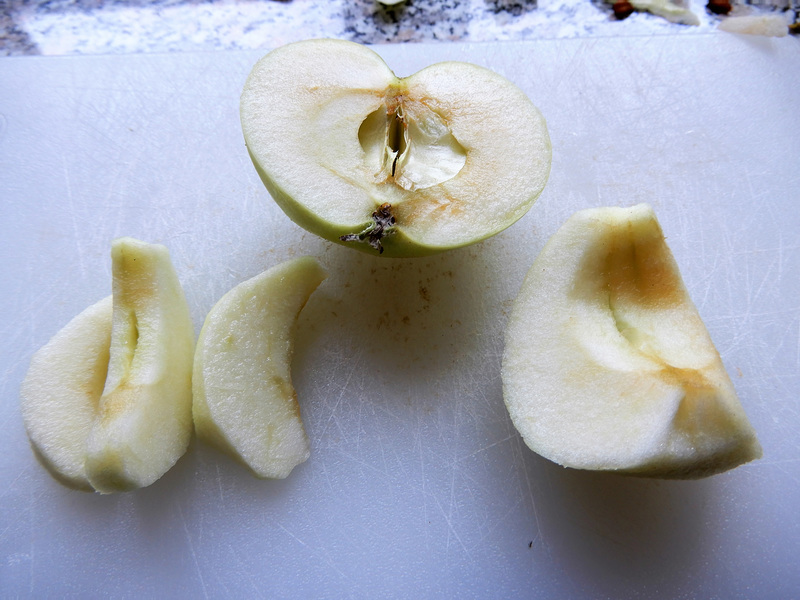 No more applesauce