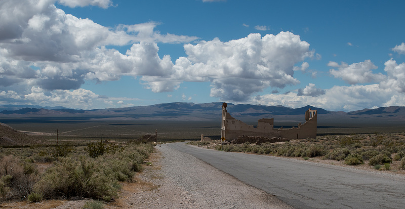 Rhyolite downtown (#1087)