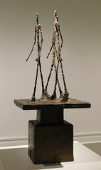 Three Men Walking II by Giacometti in the Metropolitan Museum of Art, January 2019