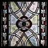 Stained glass panel