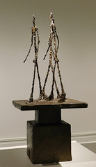 Three Men Walking II by Giacometti in the Metropolitan Museum of Art, January 2019