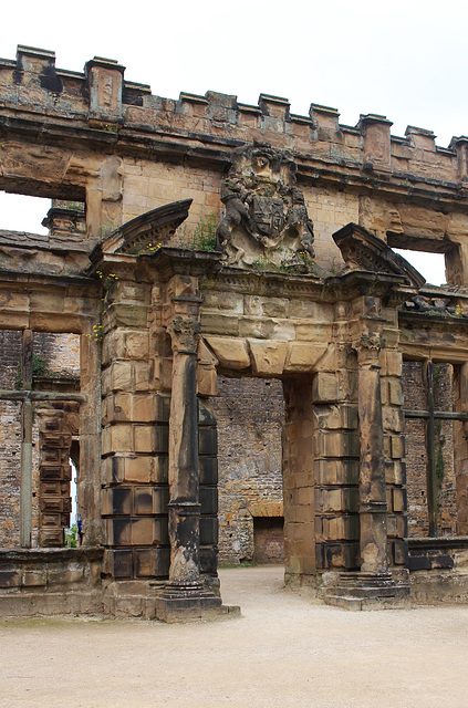 Seventeenth century range, Bolsover Castle, Derbyshire