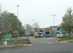 HFF: Stagecoach East buses at Addenbrooke’s Hospital, Cambridge - 10 Apr 2025 (P1200725)