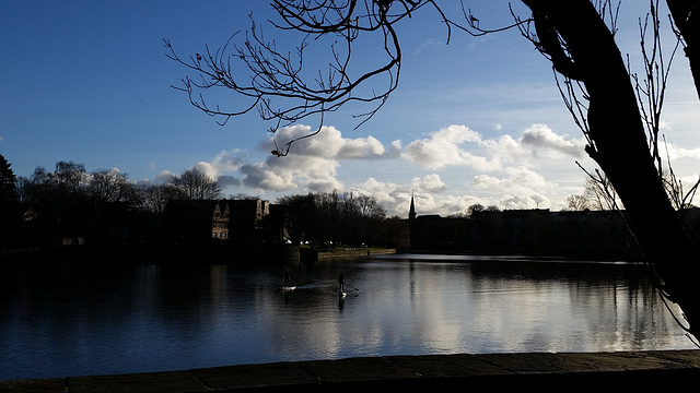 Die Alster bei Eppendorf