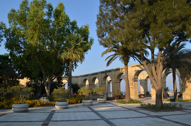 Malta, Valetta, Upper Barrakka Gardens