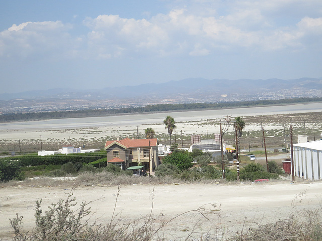 Lac salé d'Akrotiri.