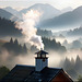 white smoke ...