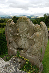 Monument to the artist Louisa, Marchioness of Waterford, Ford Churchyard, Northumberland