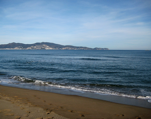 Am Strand von Empuriabrava