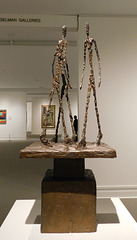 Three Men Walking II by Giacometti in the Metropolitan Museum of Art, January 2019