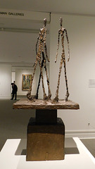 Three Men Walking II by Giacometti in the Metropolitan Museum of Art, January 2019
