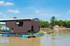 Hausboote auf dem Mekong (© Buelipix)
