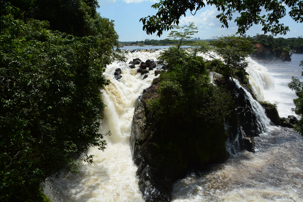 Venezuela, Puerto Ordaz, La Llovizna Waterfall