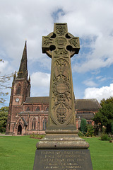 War Memorial, Hartshill Road, Hartshill, Stoke on Trent, Staffordshire