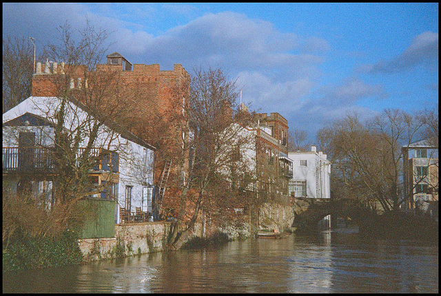 river at Wren Island