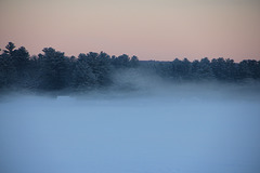 lake sunrise