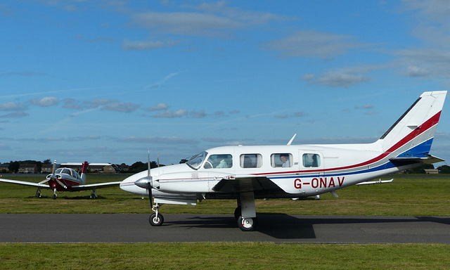 G-ONAV at Solent Airport - 28 September 2018