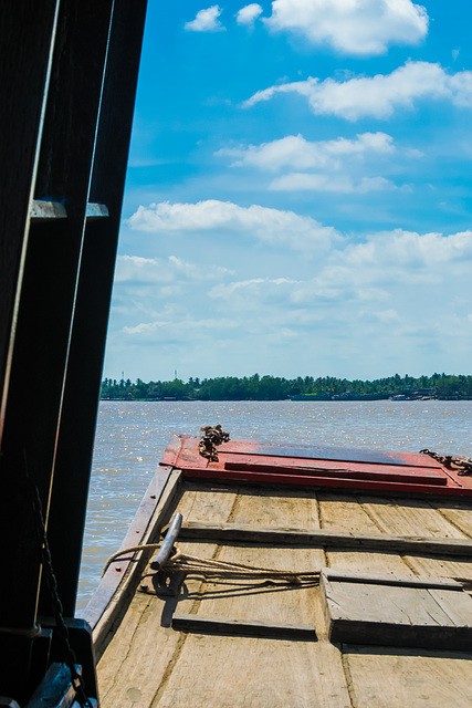 unterwegs auf dem Mekong (© Buelipix)