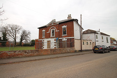 Lady in Grey, London Road, Shardlow, Derbyshire