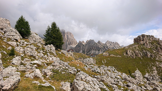 Die Rotwandhütte ist in Sicht (2 PicinPic)