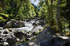 vers le pont d'Espagne (Pyrénées)