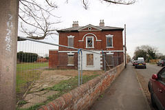 Lady in Grey, London Road, Shardlow, Derbyshire