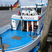 Abfahrt im Hafen Dagebüll