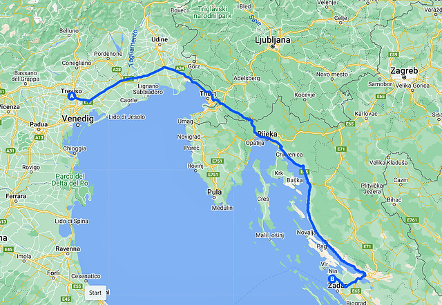 Kroatien Bike Tour 3xPIP