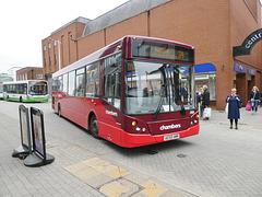 Konnect Bus (Chambers) 268 (AE59 AWM) (C3 WYC) in Bury St. Edmunds (P1000605)