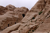 The caves of Petra